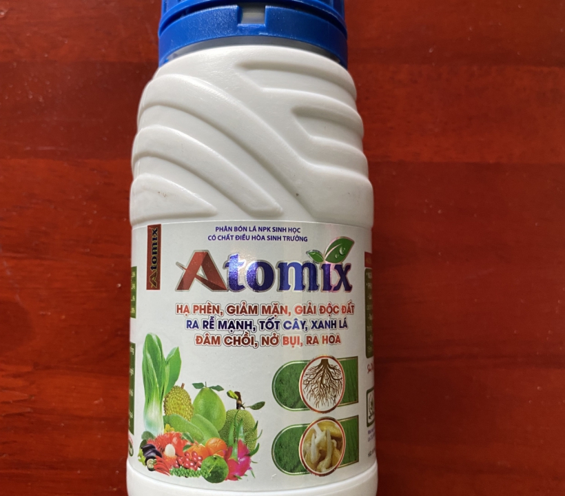 ATOMIX HIỆU QUẢ CHO CÁC LOẠI CÂY TRỒNG 