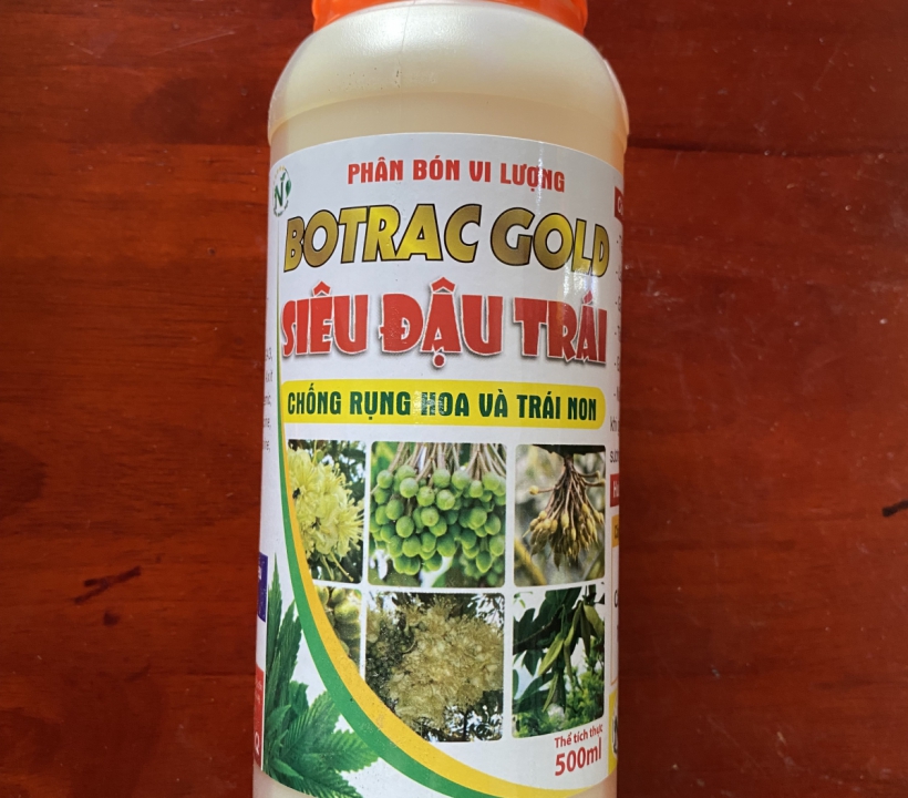 BOTRAC GOLD ( PHÂN BÓN VI LƯỢNG SIÊU ĐẬU TRÁI )