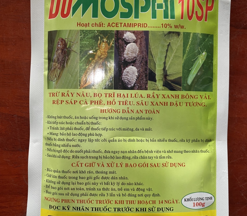 DOMOSPHI DIỆT SÂU RẦY