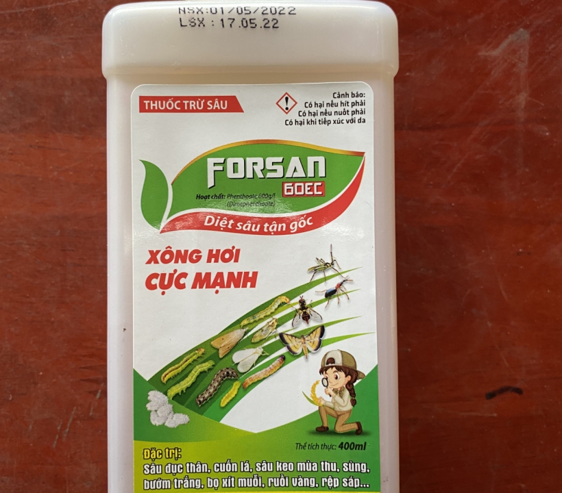 FORSAN 60EC DIỆT SÂU TẬN GỐC