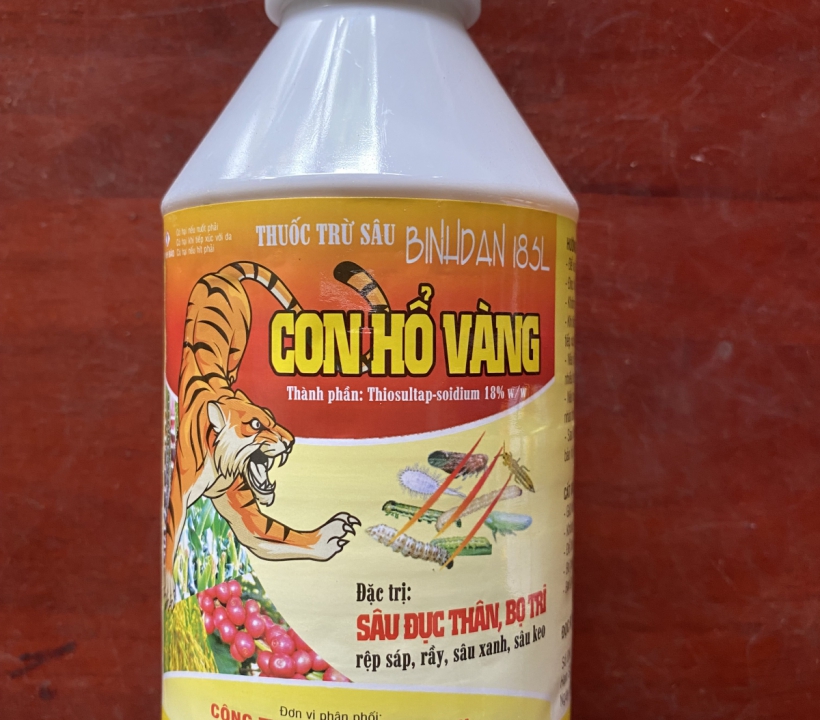 HỔ VÀNG ĐẶC TRỊ: SÂU ĐỤC THÂN - BÒ TRĨ