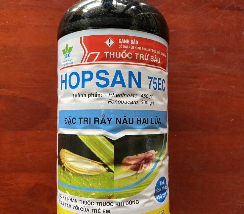 HOPSAN 75EC THUỐC TRỪ SÂU PHỔ TÁC DỤNG RỘNG 