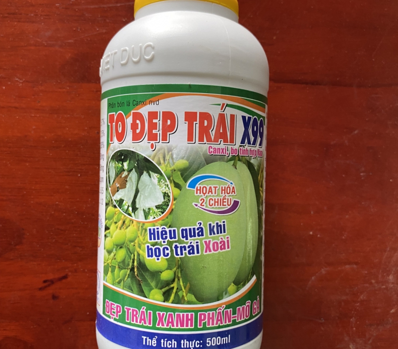 ĐẸP TRÁI X 99 CHUYÊN CHO XOÀI ( đẹp trái, xanh phấn, mỡ gà )