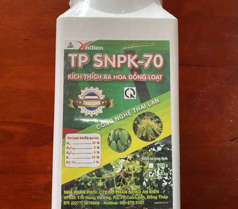 TP SNPK - 70 KÍCH THÍCH RA HOA XOÀI