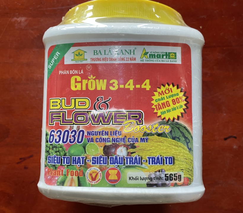 GROW 3-4-4 SIÊU TO HẠT- ĐẬU TO TRÁI