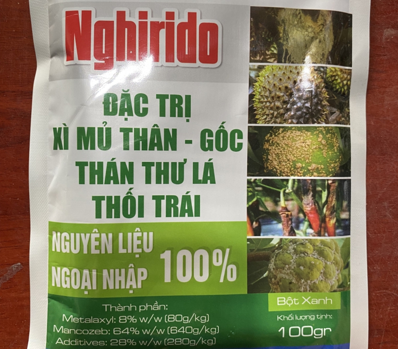 NGHIRIDO ĐẶC TRỊ: DIỆT TRỪ NẤM BỆNH