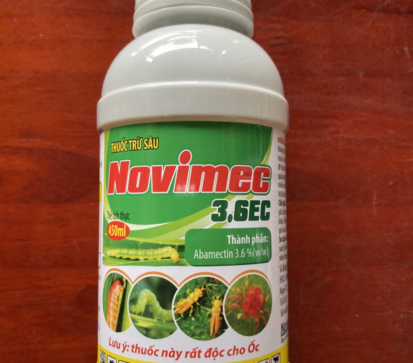 NOVIMEC3.6  THUỐC TRỪ SÂU SINH HỌC DIỆT LUÔN ỐC