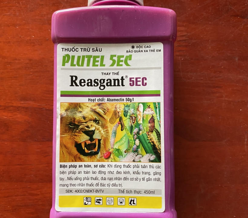REASGANT 5EC THUỐC TRỪ SÂU PHỔ TÁC DỤNG RỘNG DIỆT TRỪ CÁC LOẠI SÂU