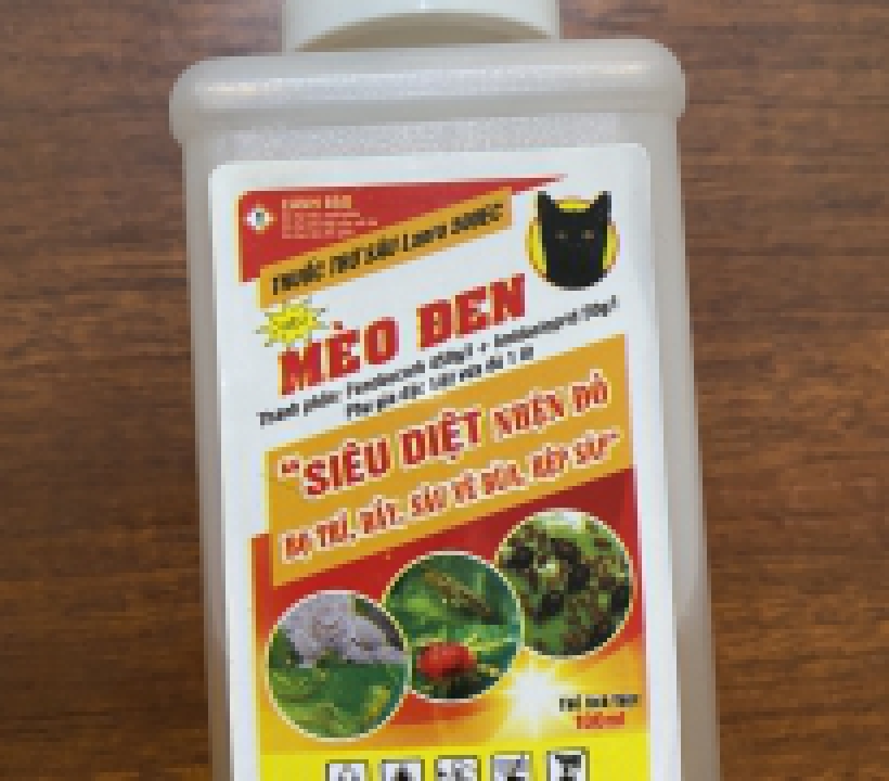 SIÊU DIỆT NHỆN ĐỎ MÈO ĐEN