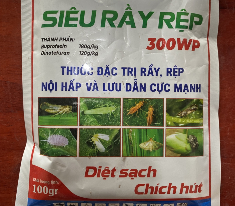 SIÊU RẦY 300 DIỆT SACH LOÀI CHÍCH HÚT HẠI CÂY TRỒNG 