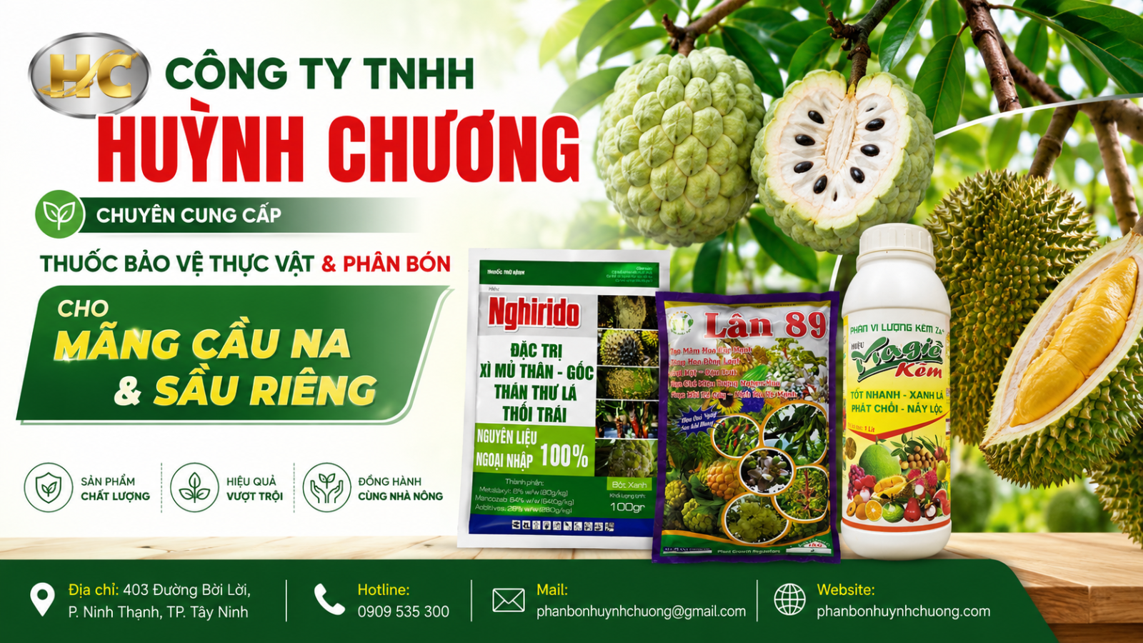 CÔNG TY TNHH HUỲNH CHƯƠNG